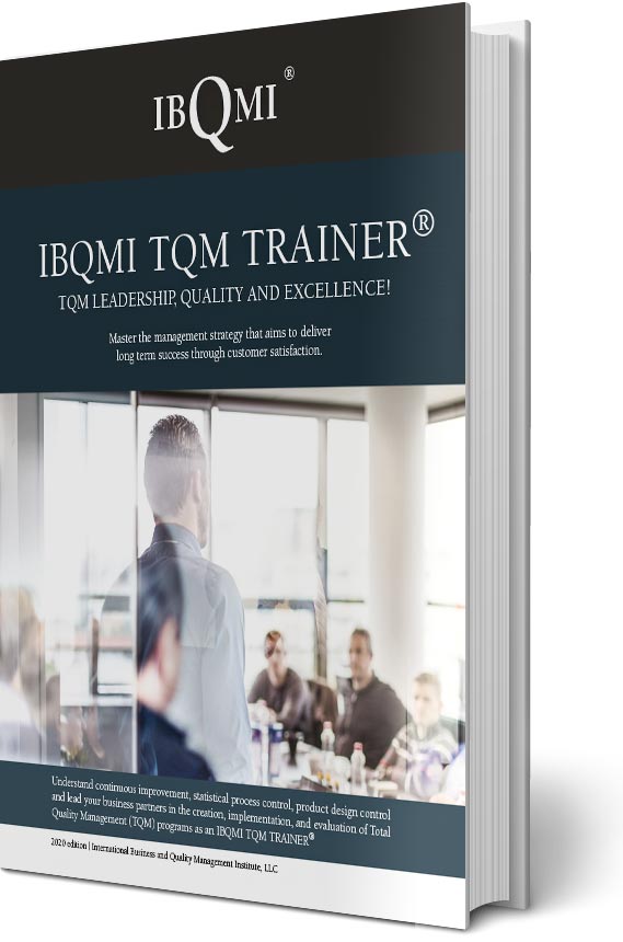 IBQMI TQM TRAINER<sup>®</sup> IBQMI TQM TRAINER<sup>®</sup>