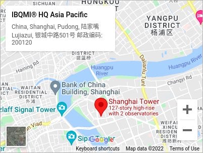 Map: HQ Asia Pacific, Shanghai